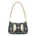 thumbnail image 1 of FORMRS Womens Shoulder Bag with Chain Strap Clutch Purse Cute Tote Handbag, Mystical Owls Pattern, 1 of 7