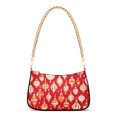 thumbnail image 1 of FORMRS Womens Shoulder Bag with Chain Strap Clutch Purse Cute Tote Handbag, Orange Christmas Ornaments Pattern, 1 of 7