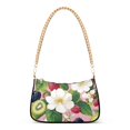 thumbnail image 1 of FORMRS Womens Shoulder Bag with Chain Strap Clutch Purse Cute Tote Handbag, Pink Raspberries, 1 of 7