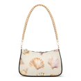 thumbnail image 1 of FORMRS Womens Shoulder Bag with Chain Strap Clutch Purse Cute Tote Handbag, Pink Seashell, 1 of 7