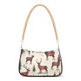 thumbnail image 1 of FORMRS Womens Shoulder Bag with Chain Strap Clutch Purse Cute Tote Handbag, Plaid Deer, 1 of 7
