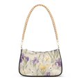 thumbnail image 1 of FORMRS Womens Shoulder Bag with Chain Strap Clutch Purse Cute Tote Handbag, Purple Floral Rabbit, 1 of 7