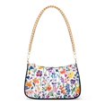 thumbnail image 1 of FORMRS Womens Shoulder Bag with Chain Strap Clutch Purse Cute Tote Handbag, Purple Wildflower Pattern, 1 of 7