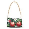 thumbnail image 1 of FORMRS Womens Shoulder Bag with Chain Strap Clutch Purse Cute Tote Handbag, Red Apple Pattern, 1 of 7