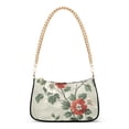 thumbnail image 1 of FORMRS Womens Shoulder Bag with Chain Strap Clutch Purse Cute Tote Handbag, Red Floral Pattern, 1 of 7