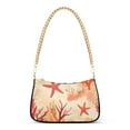 thumbnail image 1 of FORMRS Womens Shoulder Bag with Chain Strap Clutch Purse Cute Tote Handbag, Red Starfish, 1 of 7