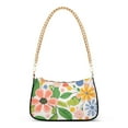 thumbnail image 1 of FORMRS Womens Shoulder Bag with Chain Strap Clutch Purse Cute Tote Handbag, Retro Pink Floral, 1 of 7