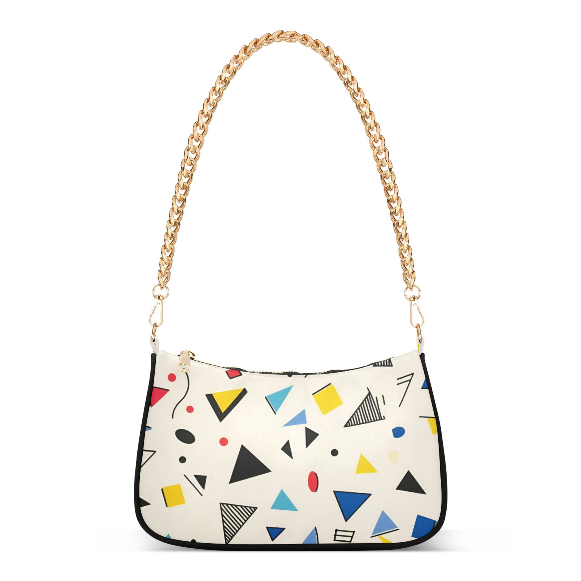 Fashionable Plush Chain Tote Bag for Women