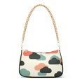 thumbnail image 1 of FORMRS Womens Shoulder Bag with Chain Strap Clutch Purse Cute Tote Handbag, Simple Clouds, 1 of 7