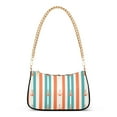 thumbnail image 1 of FORMRS Womens Shoulder Bag with Chain Strap Clutch Purse Cute Tote Handbag, Simple Nautical Pattern, 1 of 7
