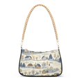 thumbnail image 1 of FORMRS Womens Shoulder Bag with Chain Strap Clutch Purse Cute Tote Handbag, Snowy Mountains, 1 of 7