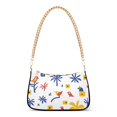 thumbnail image 1 of FORMRS Womens Shoulder Bag with Chain Strap Clutch Purse Cute Tote Handbag, Tropical Rhythm, 1 of 7
