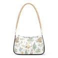 thumbnail image 1 of FORMRS Womens Shoulder Bag with Chain Strap Clutch Purse Cute Tote Handbag, Watercolor Forest Pattern, 1 of 7