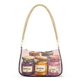 thumbnail image 1 of FORMRS Womens Shoulder Bag with Chain Strap Clutch Purse Cute Tote Handbag, Watercolor Jam, 1 of 7