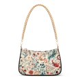 thumbnail image 1 of FORMRS Womens Shoulder Bag with Chain Strap Clutch Purse Cute Tote Handbag, Watercolor Leaves, 1 of 7