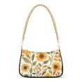 thumbnail image 1 of FORMRS Womens Shoulder Bag with Chain Strap Clutch Purse Cute Tote Handbag, Watercolor Sunflowers, 1 of 7