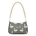 thumbnail image 1 of FORMRS Womens Shoulder Bag with Chain Strap Clutch Purse Cute Tote Handbag, Winter Goose, 1 of 7