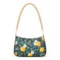 thumbnail image 1 of FORMRS Womens Shoulder Bag with Chain Strap Clutch Purse Cute Tote Handbag, Yellow Lemons, 1 of 7