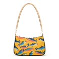 thumbnail image 1 of FORMRS Womens Shoulder Bag with Chain Strap Clutch Purse Cute Tote Handbag, Yellow Sardines Pattern, 1 of 7