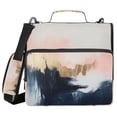 thumbnail image 1 of FORMRS Zipper Binder with Shoulder Strap 2-inch Ring 500 Sheet Capacity File Bag, Abstract Landscape, 1 of 5