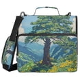 thumbnail image 1 of FORMRS Zipper Binder with Shoulder Strap 2-inch Ring 500 Sheet Capacity File Bag, Blue Mountain, 1 of 5