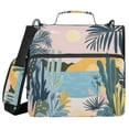 thumbnail image 1 of FORMRS Zipper Binder with Shoulder Strap 2-inch Ring 500 Sheet Capacity File Bag, Boho Style Sun, 1 of 5