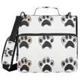 thumbnail image 1 of FORMRS Zipper Binder with Shoulder Strap 2-inch Ring 500 Sheet Capacity File Bag, Cartoon Cat Paw, 1 of 5