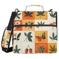 thumbnail image 1 of FORMRS Zipper Binder with Shoulder Strap 2-inch Ring 500 Sheet Capacity File Bag, Cartoon Plants, 1 of 5