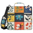 thumbnail image 1 of FORMRS Zipper Binder with Shoulder Strap 2-inch Ring 500 Sheet Capacity File Bag, Floral Patterns, 1 of 5