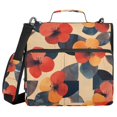 thumbnail image 1 of FORMRS Zipper Binder with Shoulder Strap 2-inch Ring 500 Sheet Capacity File Bag, Flowers Pattern, 1 of 5