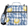 thumbnail image 1 of FORMRS Zipper Binder with Shoulder Strap 2-inch Ring 500 Sheet Capacity File Bag, Light Lemon, 1 of 5