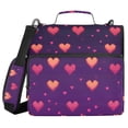 thumbnail image 1 of FORMRS Zipper Binder with Shoulder Strap 2-inch Ring 500 Sheet Capacity File Bag, Love in The Clouds, 1 of 5