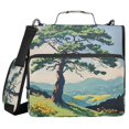 thumbnail image 1 of FORMRS Zipper Binder with Shoulder Strap 2-inch Ring 500 Sheet Capacity File Bag, Mounatin at Dawn, 1 of 5