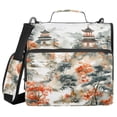 thumbnail image 1 of FORMRS Zipper Binder with Shoulder Strap 2-inch Ring 500 Sheet Capacity File Bag, Mountain Pattern, 1 of 5