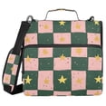 thumbnail image 1 of FORMRS Zipper Binder with Shoulder Strap 2-inch Ring 500 Sheet Capacity File Bag, Pink Abstract, 1 of 5
