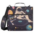 thumbnail image 1 of FORMRS Zipper Binder with Shoulder Strap 2-inch Ring 500 Sheet Capacity File Bag, Pink Record, 1 of 5