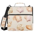 thumbnail image 1 of FORMRS Zipper Binder with Shoulder Strap 2-inch Ring 500 Sheet Capacity File Bag, Pink Seashell, 1 of 5
