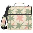 thumbnail image 1 of FORMRS Zipper Binder with Shoulder Strap 2-inch Ring 500 Sheet Capacity File Bag, Pink and Green Geometric, 1 of 5