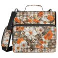 thumbnail image 1 of FORMRS Zipper Binder with Shoulder Strap 1.5-inch Ring 500 Sheet Capacity File Bag, Rustic Floral, 1 of 5