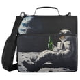 thumbnail image 1 of FORMRS Zipper Binder with Shoulder Strap 2-inch Ring 500 Sheet Capacity File Bag, Sitting on The Moon, 1 of 5