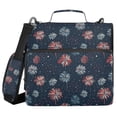 thumbnail image 1 of FORMRS Zipper Binder with Shoulder Strap 2-inch Ring 500 Sheet Capacity File Bag, Starry Fireworks Pattern, 1 of 5