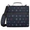 thumbnail image 1 of FORMRS Zipper Binder with Shoulder Strap 2-inch Ring 500 Sheet Capacity File Bag, Starry Night Pattern, 1 of 5