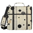thumbnail image 1 of FORMRS Zipper Binder with Shoulder Strap 2-inch Ring 500 Sheet Capacity File Bag, Stripes Pattern, 1 of 5