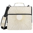 thumbnail image 1 of FORMRS Zipper Binder with Shoulder Strap 2-inch Ring 500 Sheet Capacity File Bag, Sunshine, 1 of 5