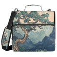 thumbnail image 1 of FORMRS Zipper Binder with Shoulder Strap 2-inch Ring 500 Sheet Capacity File Bag, Tree in The Mountains, 1 of 5
