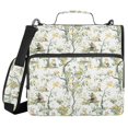thumbnail image 1 of FORMRS Zipper Binder with Shoulder Strap 2-inch Ring 500 Sheet Capacity File Bag, Watercolor Forest Animals, 1 of 5