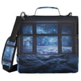 thumbnail image 1 of FORMRS Zipper Binder with Shoulder Strap 2-inch Ring 500 Sheet Capacity File Bag, Window Space, 1 of 5