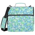 thumbnail image 1 of FORMRS Zipper Binder with Shoulder Strap 2-inch Ring 500 Sheet Capacity File Bag, Abstract Hearts Pattern, 1 of 5
