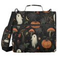 thumbnail image 1 of FORMRS Zipper Binder with Shoulder Strap 2-inch Ring 500 Sheet Capacity File Bag, Autumn Ghost Pattern, 1 of 5