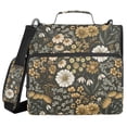 thumbnail image 1 of FORMRS Zipper Binder with Shoulder Strap 2-inch Ring 500 Sheet Capacity File Bag, Floral Wilderness Pattern, 1 of 5